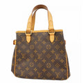 Louis Vuitton Handbag Monogram Batignolles Brown