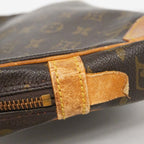 Louis Vuitton Clutch Monogram Marly Dragonne GM Brown — view 8