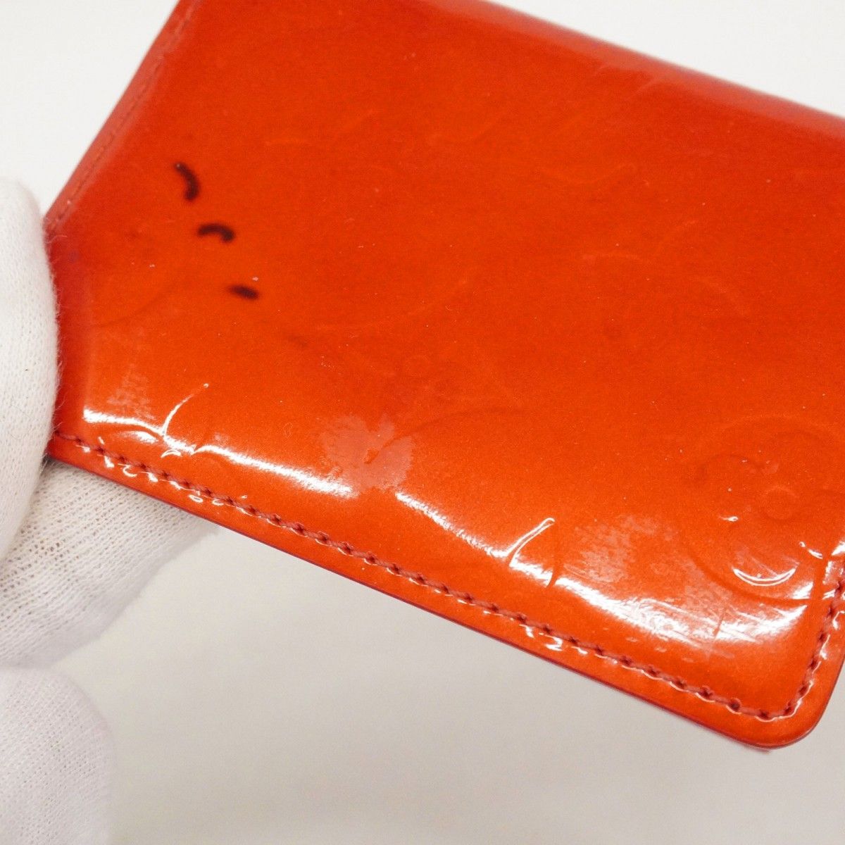 Louis Vuitton Coin Case Vernis L'Adoree Rouge — view 8