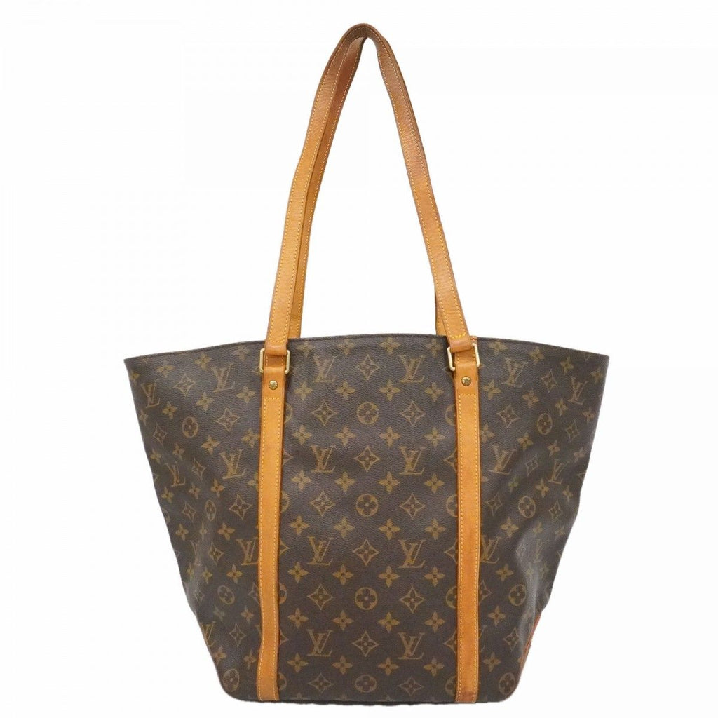 Louis Vuitton Shoulder Bag Monogram Sac Shopping Brown