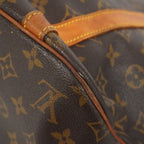 Louis Vuitton Shoulder Bag Monogram Sac Shopping Brown — view 6