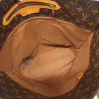 Louis Vuitton Shoulder Bag Monogram Sac Shopping Brown — view 4