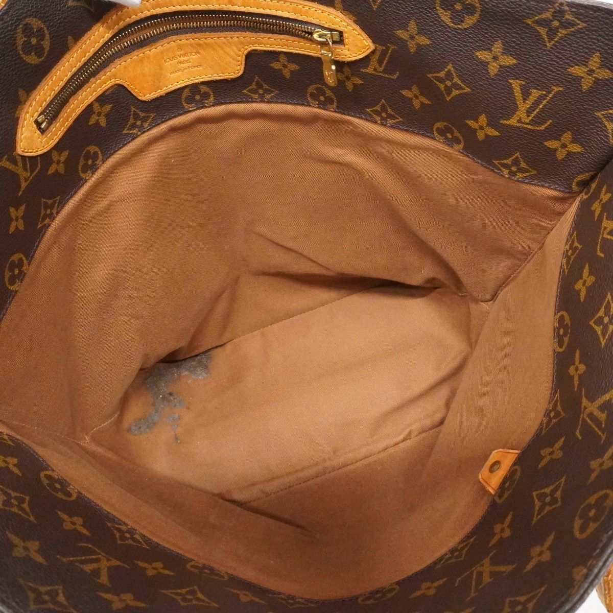 Louis Vuitton Shoulder Bag Monogram Sac Shopping Brown — view 4