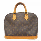 Louis Vuitton Handbag Monogram Alma Brown