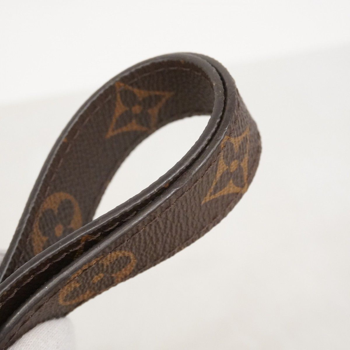 Louis Vuitton Handbag Monogram Pallas BB Brown Leather 2-Way — view 9