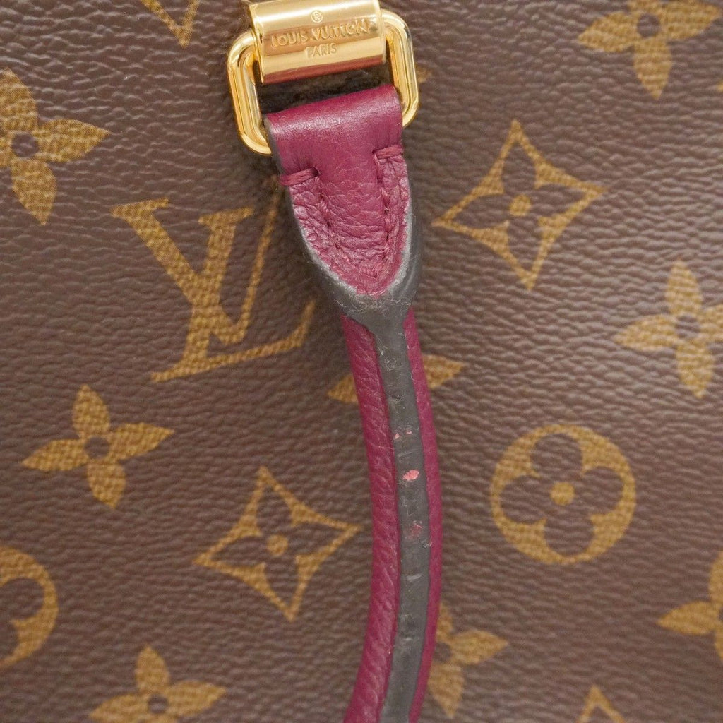 Louis Vuitton Handbag Monogram Pallas BB Brown Leather 2-Way — view 8