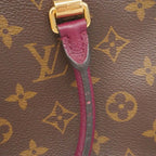 Louis Vuitton Handbag Monogram Pallas BB Brown Leather 2-Way — view 8