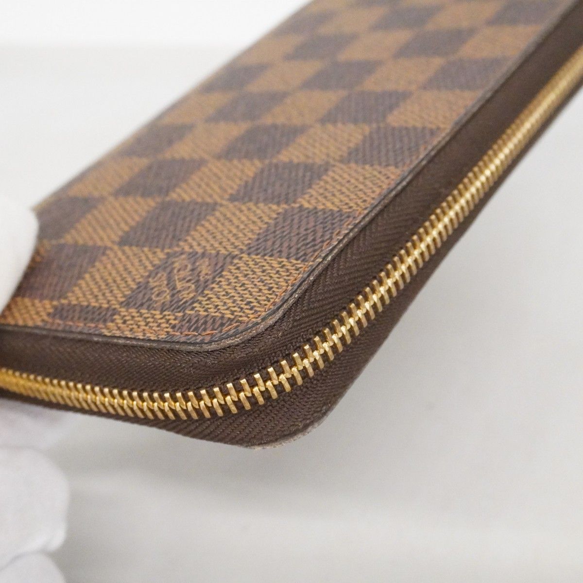 Louis Vuitton Wallet Damier Zippy Ebene — view 7