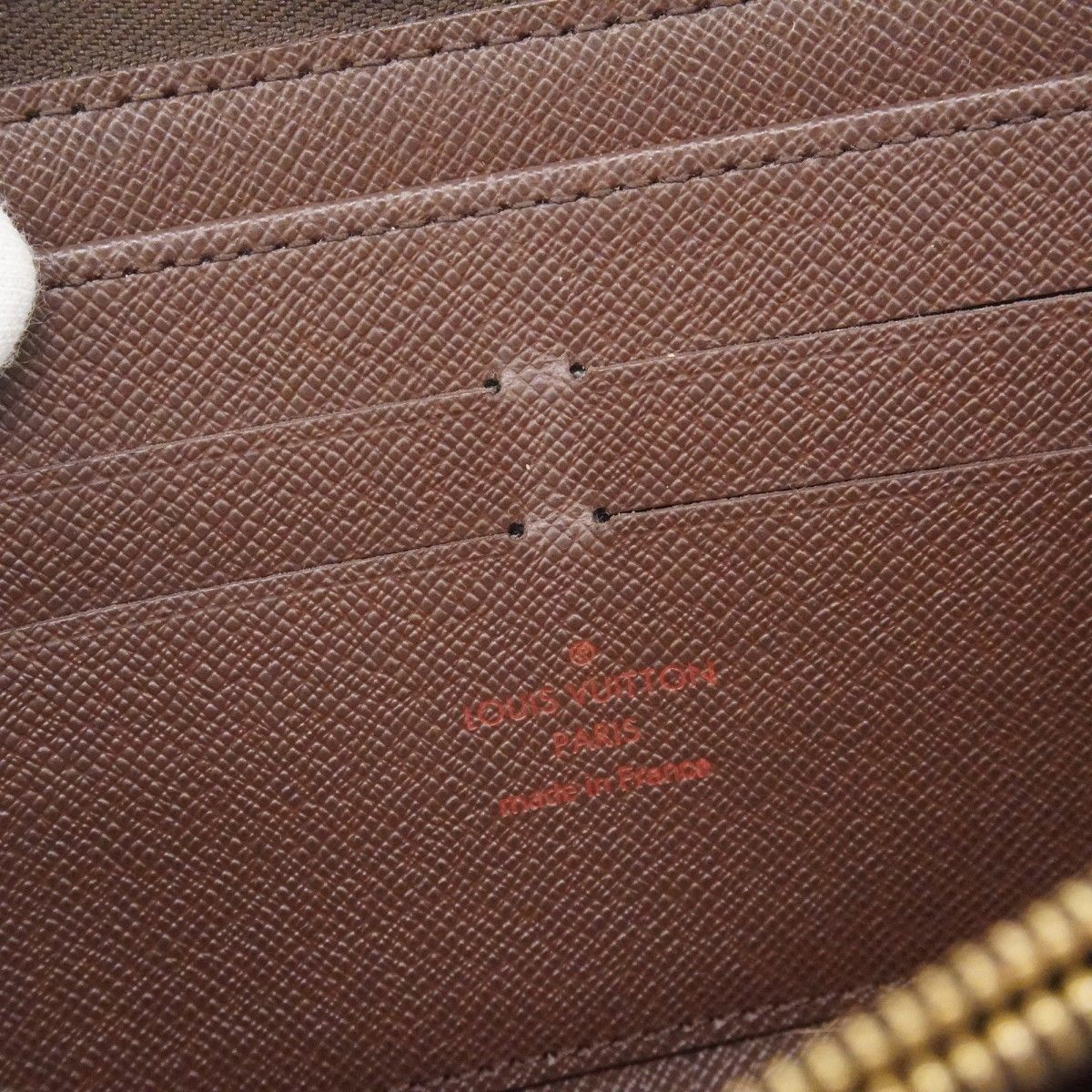 Louis Vuitton Wallet Damier Zippy Ebene — view 4