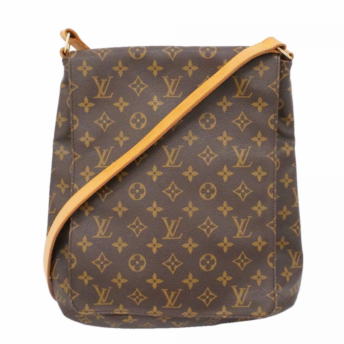 Louis Vuitton Shoulder Bag Monogram Musette Brown