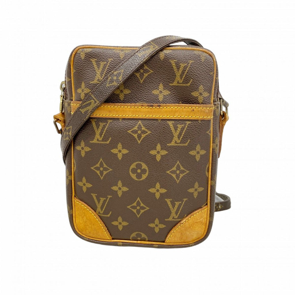 Louis Vuitton Shoulder Bag Monogram Danube Brown