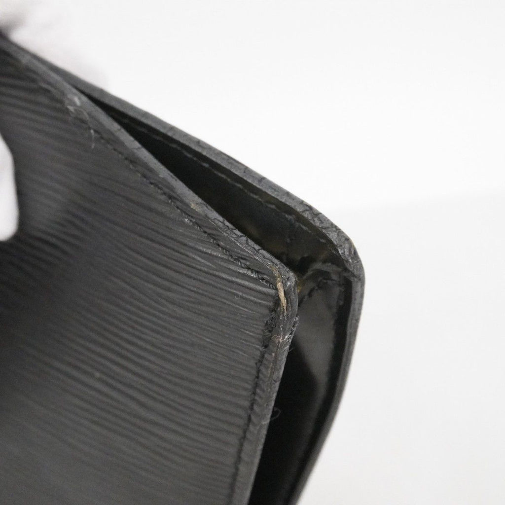 Louis Vuitton Handbag Epi Saint Jacques Noir — view 8
