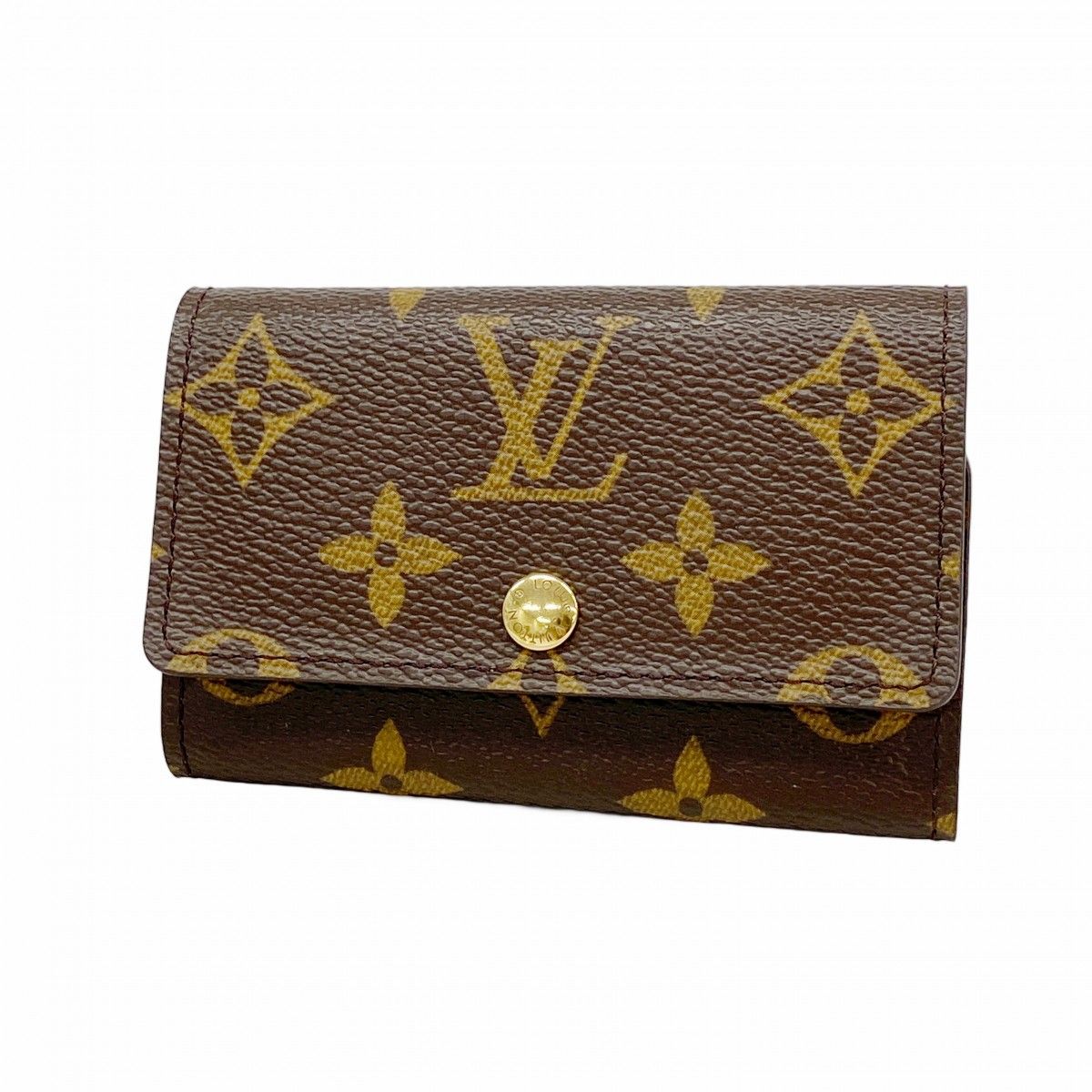 Louis Vuitton Key Case Monogram Multicles 6 Brown Key Holder