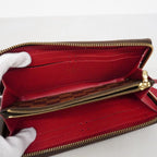 Louis Vuitton Wallet Damier Portefeuille Clemence Ebene Cerise — view 3