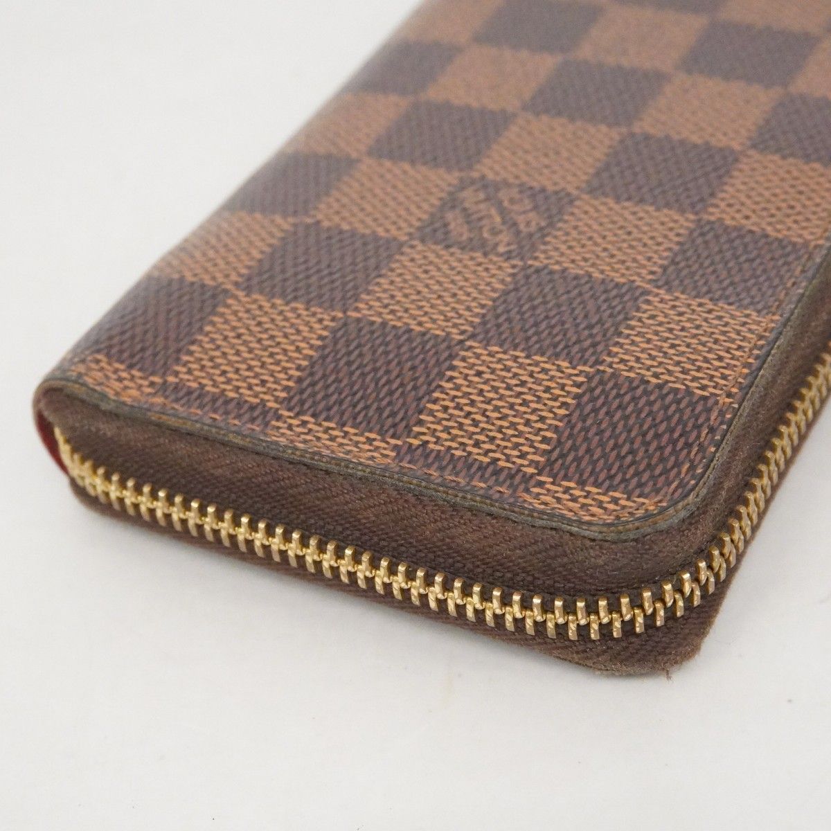 Louis Vuitton Wallet Damier Portefeuille Clemence Ebene Cerise — view 6