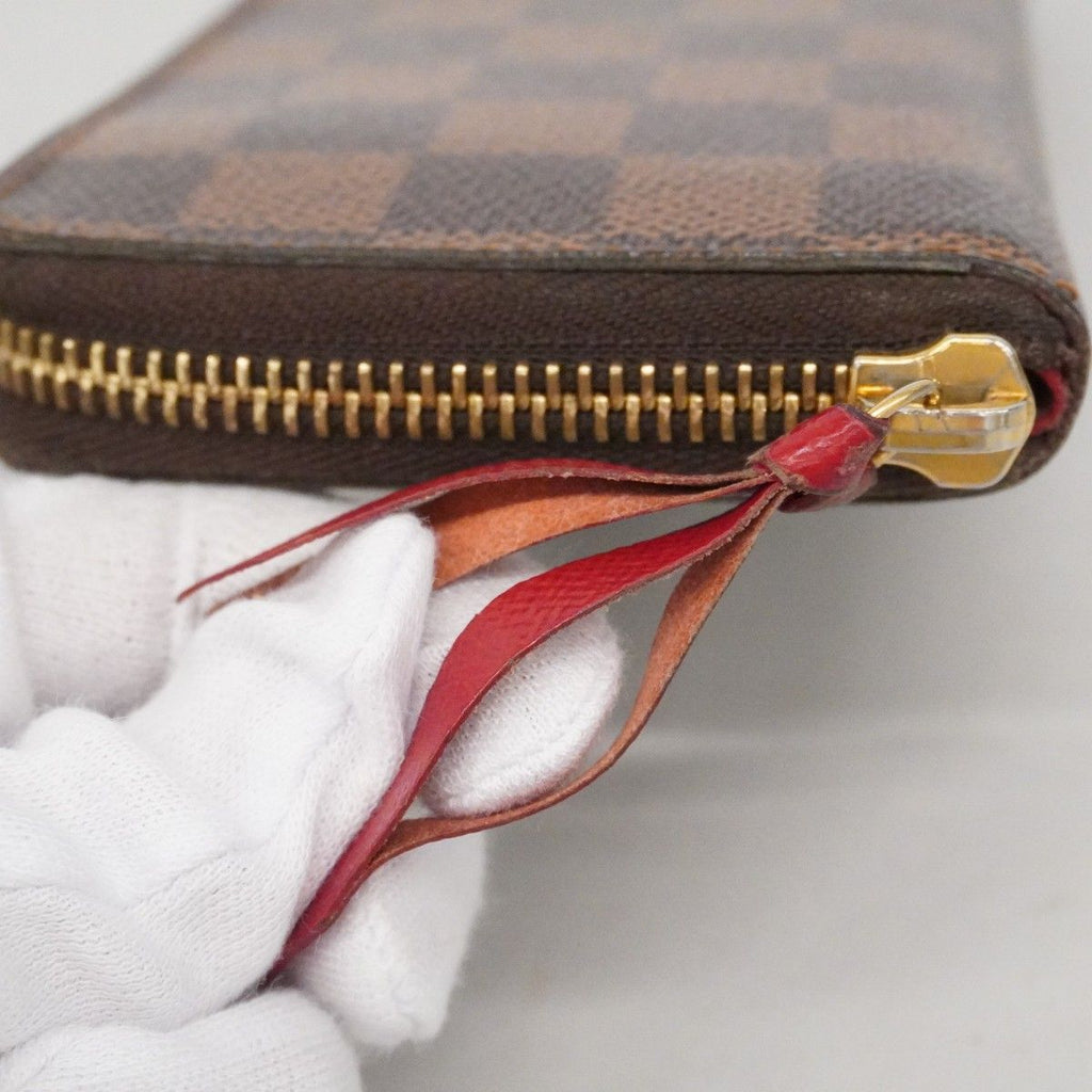 Louis Vuitton Wallet Damier Portefeuille Clemence Ebene Cerise — view 7