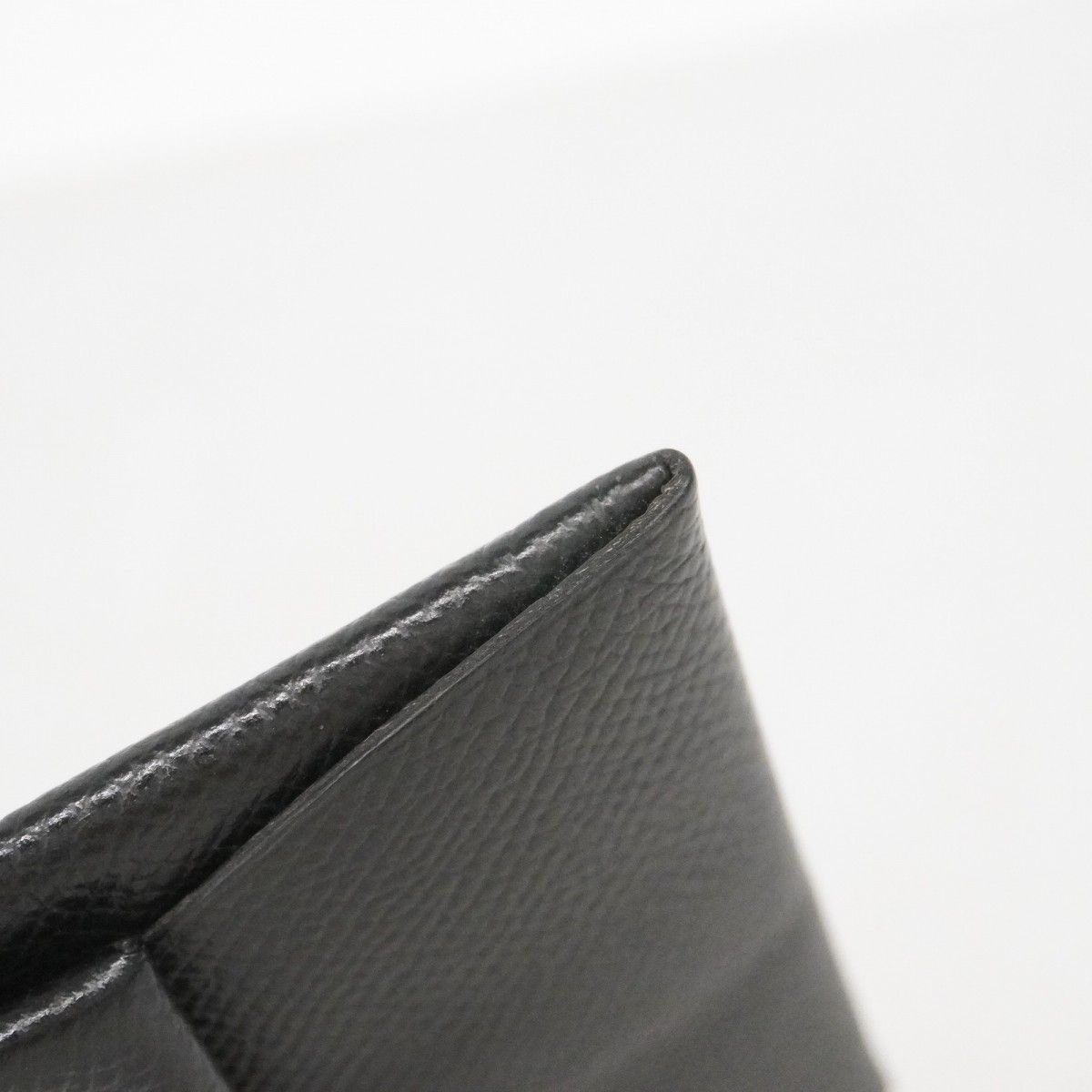Hermes Coin Case Bastia Verso Veau Epsom Black Kanobi Silver — view 7