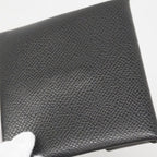 Hermes Coin Case Bastia Verso Veau Epsom Black Kanobi Silver — view 8