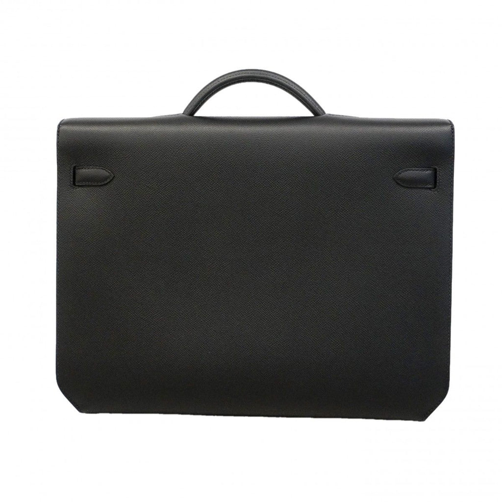 Hermes Briefcase Kelly Depeche 36 Veau Epsom Black Gold — view 8