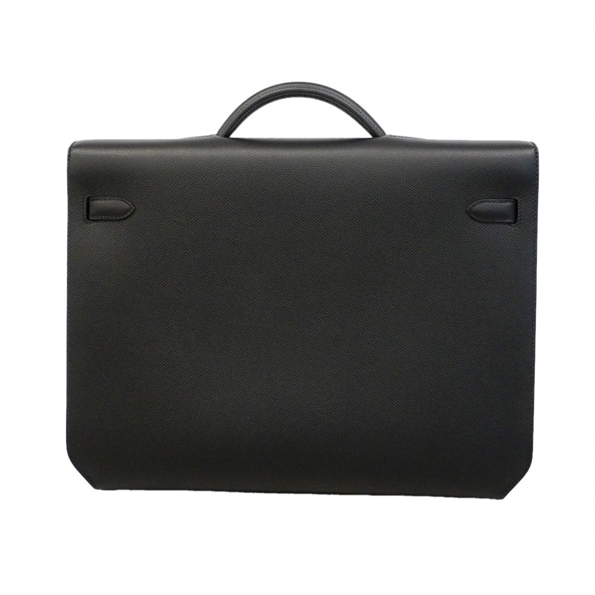 Hermes Briefcase Kelly Depeche 36 Veau Epsom Black Gold — view 8