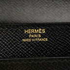 Hermes Briefcase Kelly Depeche 36 Veau Epsom Black Gold — view 5