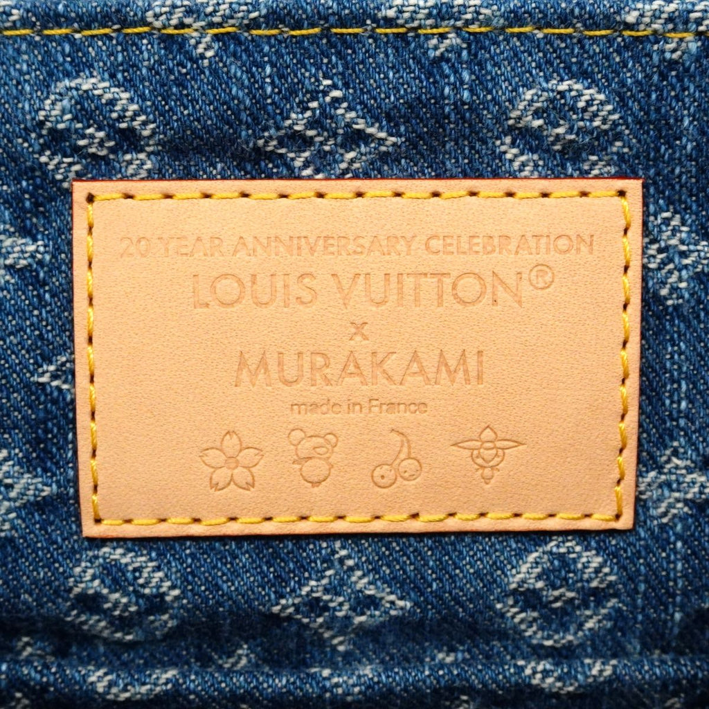 Louis Vuitton Backpack Monogram Cherry LV Takashi Murakami Venice Blue — view 5