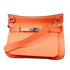 Hermes Shoulder Bag Gipsiere 34 Taurillon Clemence Vert Clair Silver