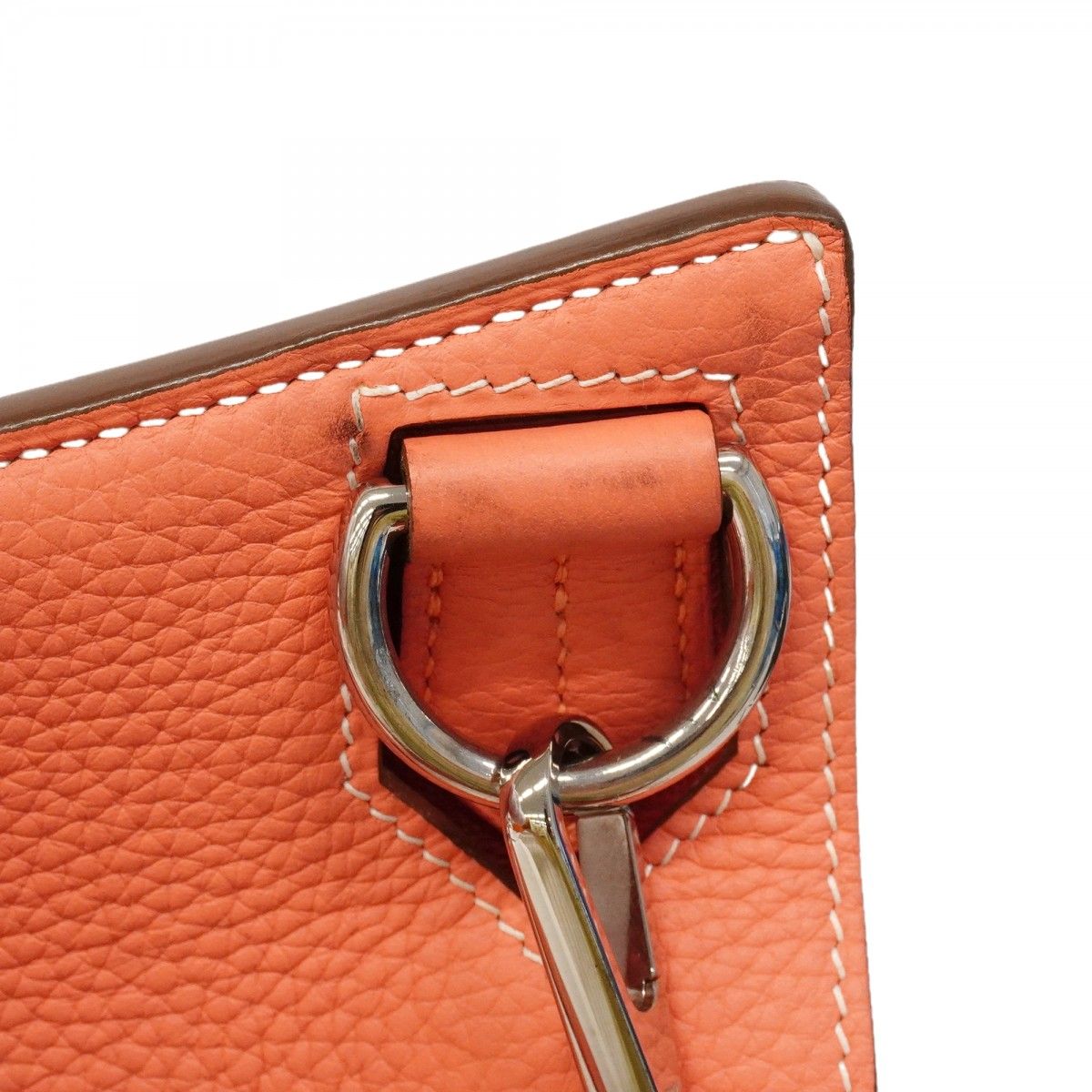 Hermes Shoulder Bag Gipsiere 34 Taurillon Clemence Vert Clair Silver — view 9