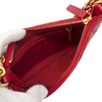 Chanel Shoulder Bag Hobo Lambskin Red Gold — view 4