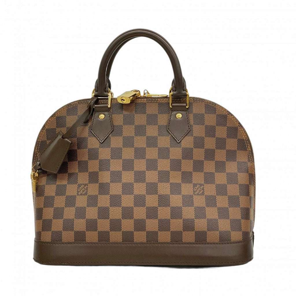 Louis Vuitton Handbag Damier Alma PM Ebene
