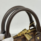 Louis Vuitton Handbag Damier Alma PM Ebene — view 9