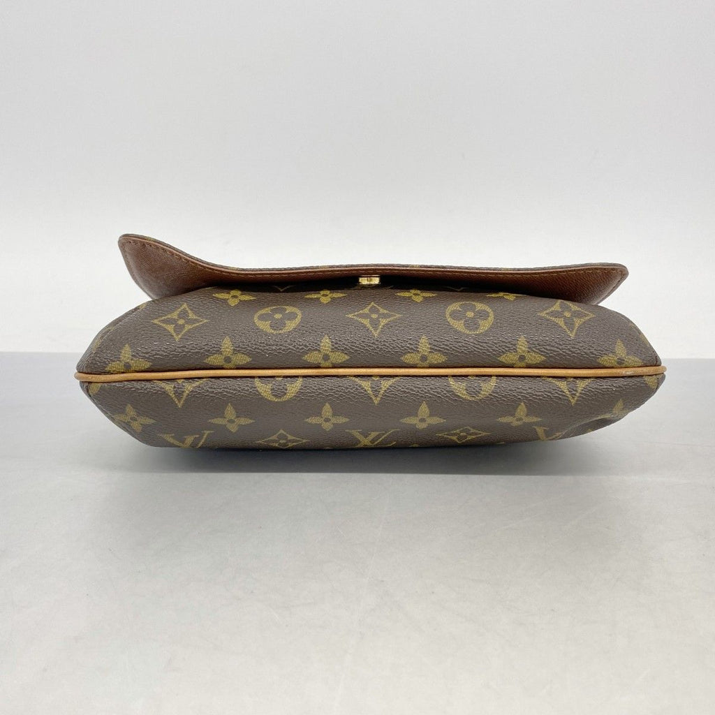 Louis Vuitton Shoulder Bag Monogram Musette Tango Short Strap Brown — view 3