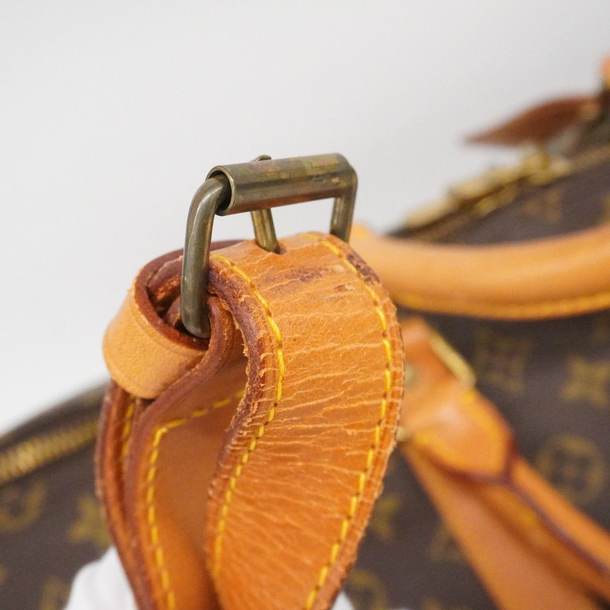 Louis Vuitton Boston Bag Monogram Keepall Bandouliere 55 Brown — view 8