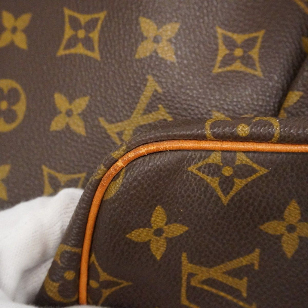 Louis Vuitton Boston Bag Monogram Keepall Bandouliere 55 Brown — view 6