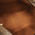 Louis Vuitton Boston Bag Monogram Keepall Bandouliere 55 Brown — view 4