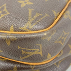 Louis Vuitton Shoulder Bag Monogram Reporter PM Brown — view 7