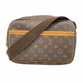 Louis Vuitton Shoulder Bag Monogram Reporter PM Brown