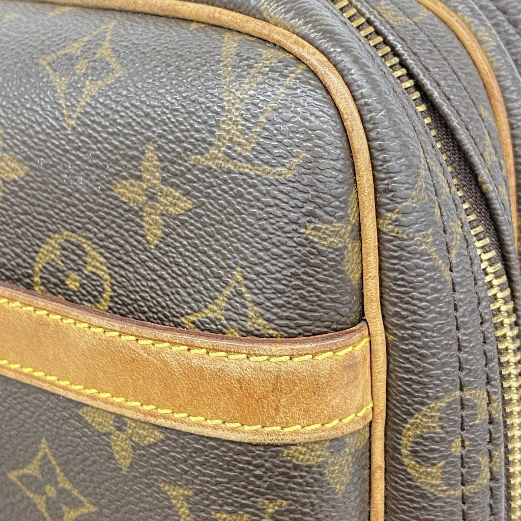 Louis Vuitton Shoulder Bag Monogram Reporter PM Brown — view 9