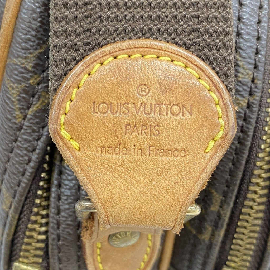 Louis Vuitton Shoulder Bag Monogram Reporter PM Brown — view 5