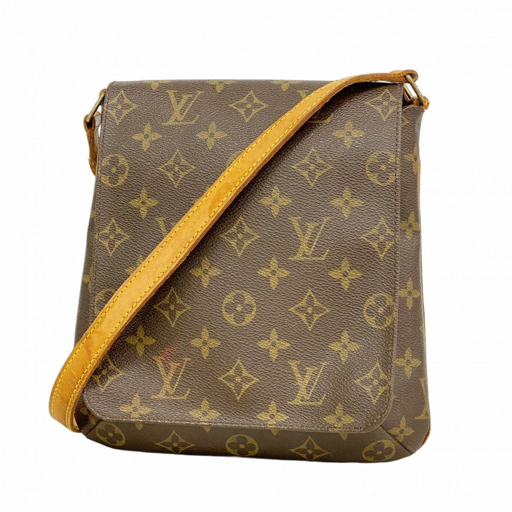 Louis Vuitton Shoulder Bag Monogram Musette Salsa Long Strap Brown