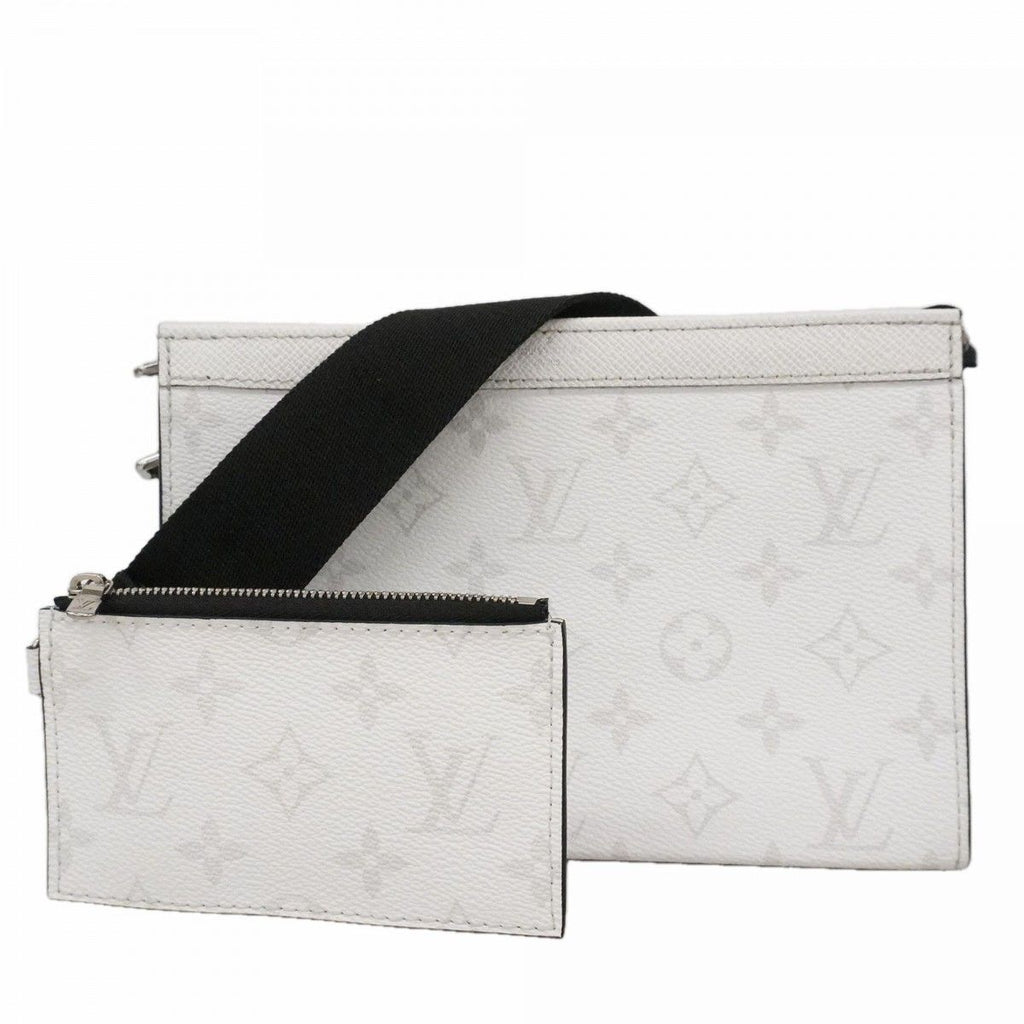 Louis Vuitton Shoulder Bag Taigarama Gaston Wearable Wallet Blanc
