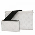 Louis Vuitton Shoulder Bag Taigarama Gaston Wearable Wallet Blanc