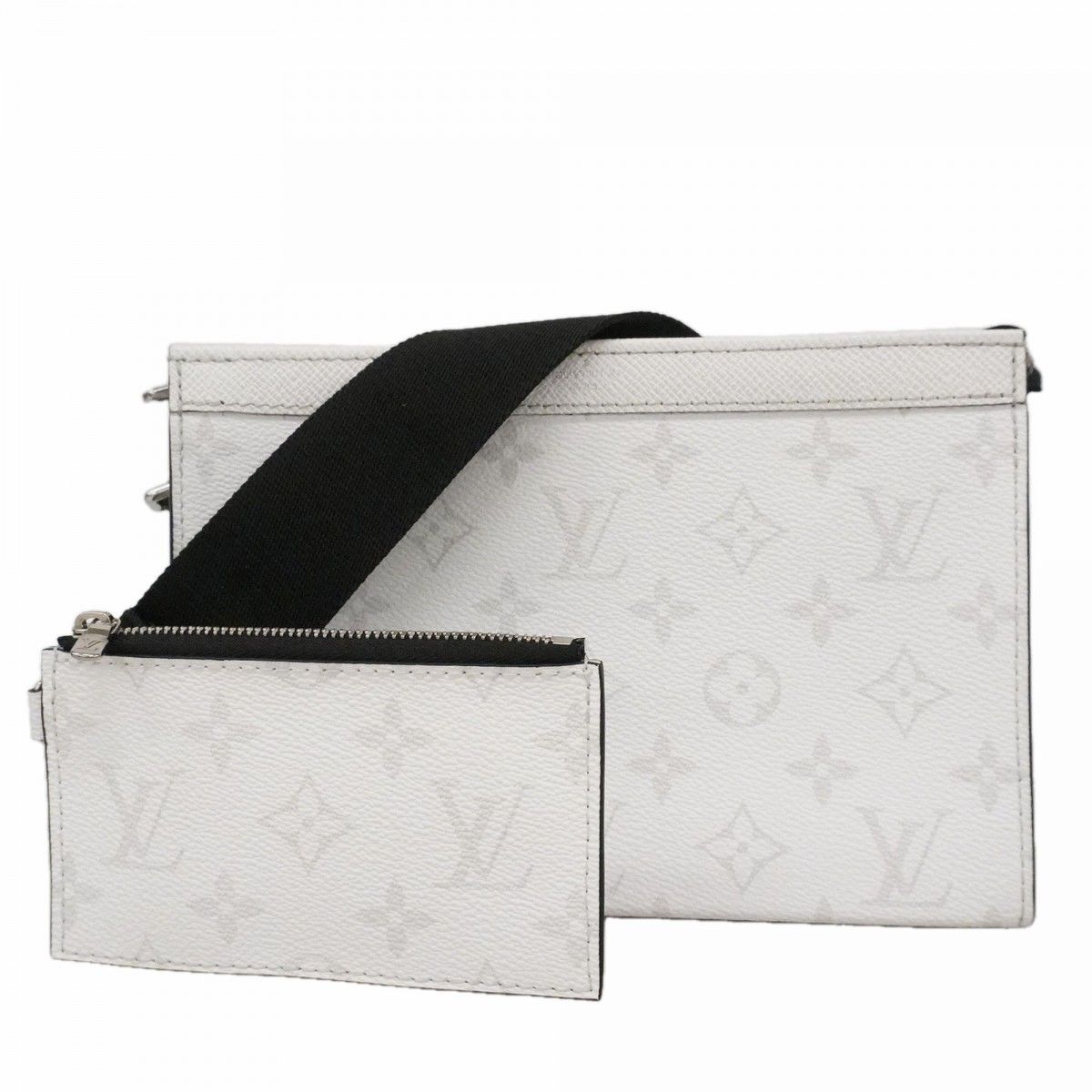 Louis Vuitton Shoulder Bag Taigarama Gaston Wearable Wallet Blanc