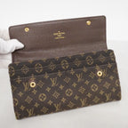Louis Vuitton Wallet Monogram Mini Lin Portefeuille Sarah Ebene — view 9