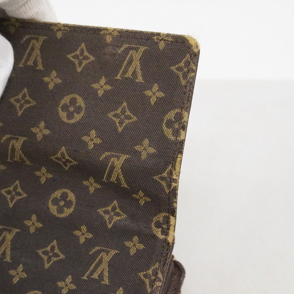 Louis Vuitton Wallet Monogram Mini Lin Portefeuille Sarah Ebene — view 5