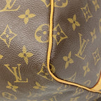 Louis Vuitton Boston Bag Monogram Keepall Bandouliere 55 Brown — view 7