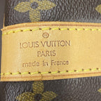 Louis Vuitton Boston Bag Monogram Keepall Bandouliere 55 Brown — view 5