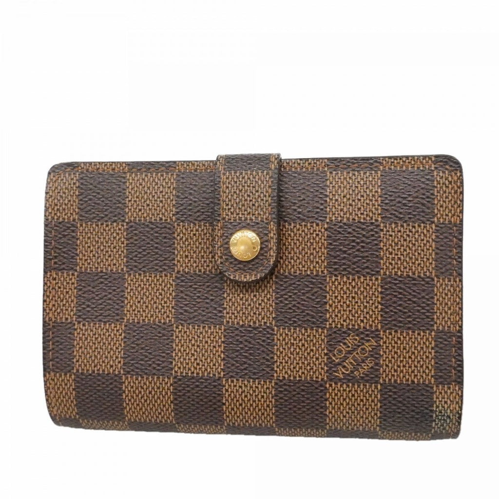Louis Vuitton Wallet Damier Porte-Monnaie Vier Viennois Ebene