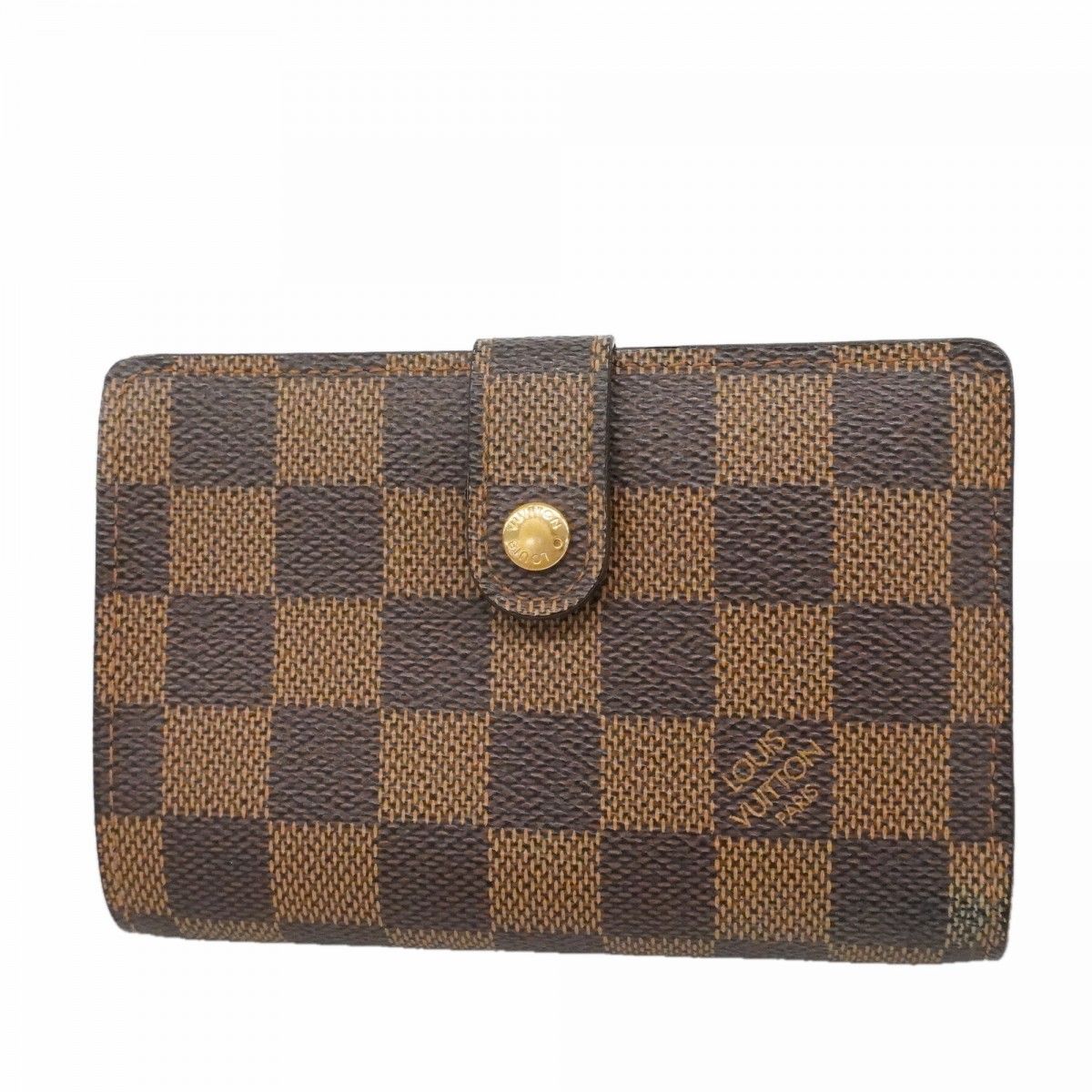 Louis Vuitton Wallet Damier Porte-Monnaie Vier Viennois Ebene