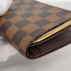 Louis Vuitton Wallet Damier Porte-Monnaie Vier Viennois Ebene — view 8